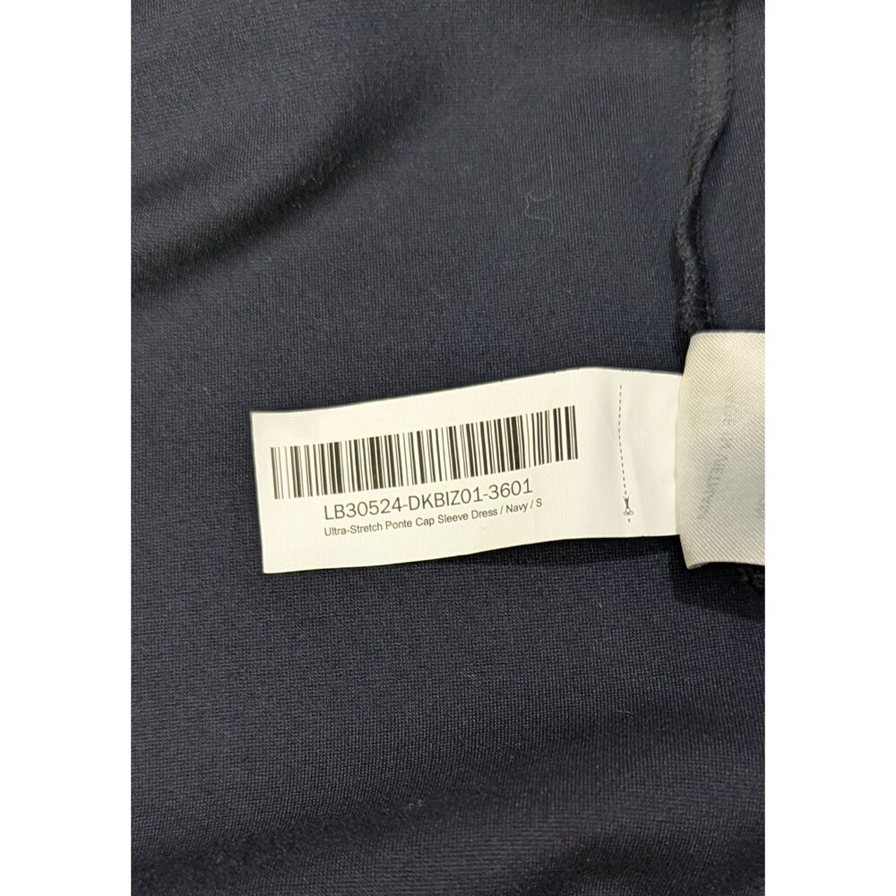 Quince Ultra-Stretch Ponte Cap Sleeve Dress in Navy Size S - Picture 7 of 7